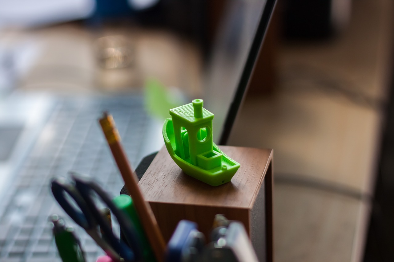 Image - korablik ship 3d printing green