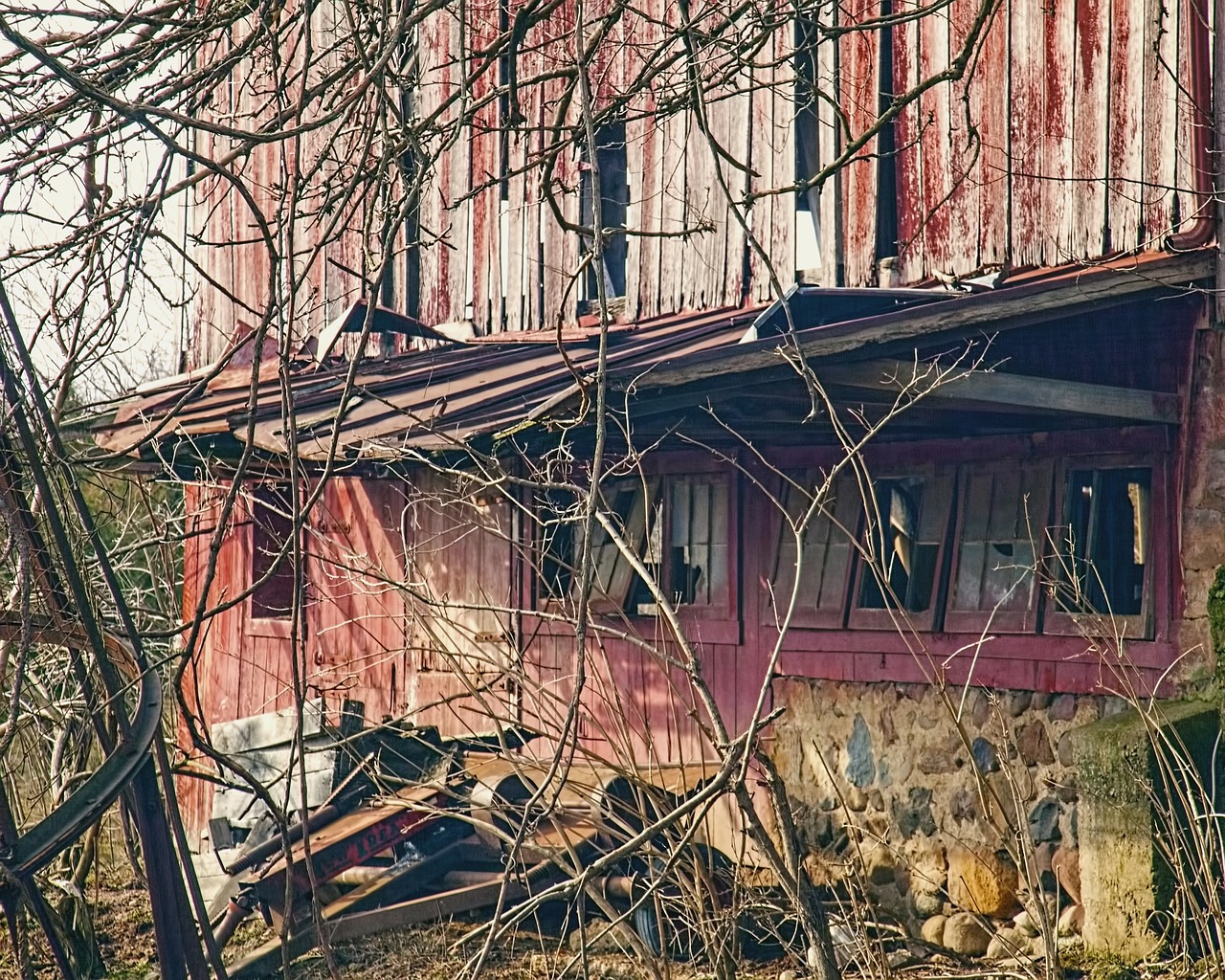 Image - barn barns rustic art digital art