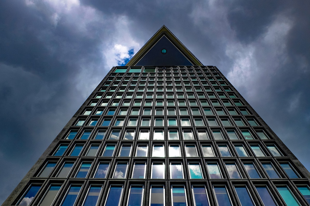 Image - building tower skyscraper abstract