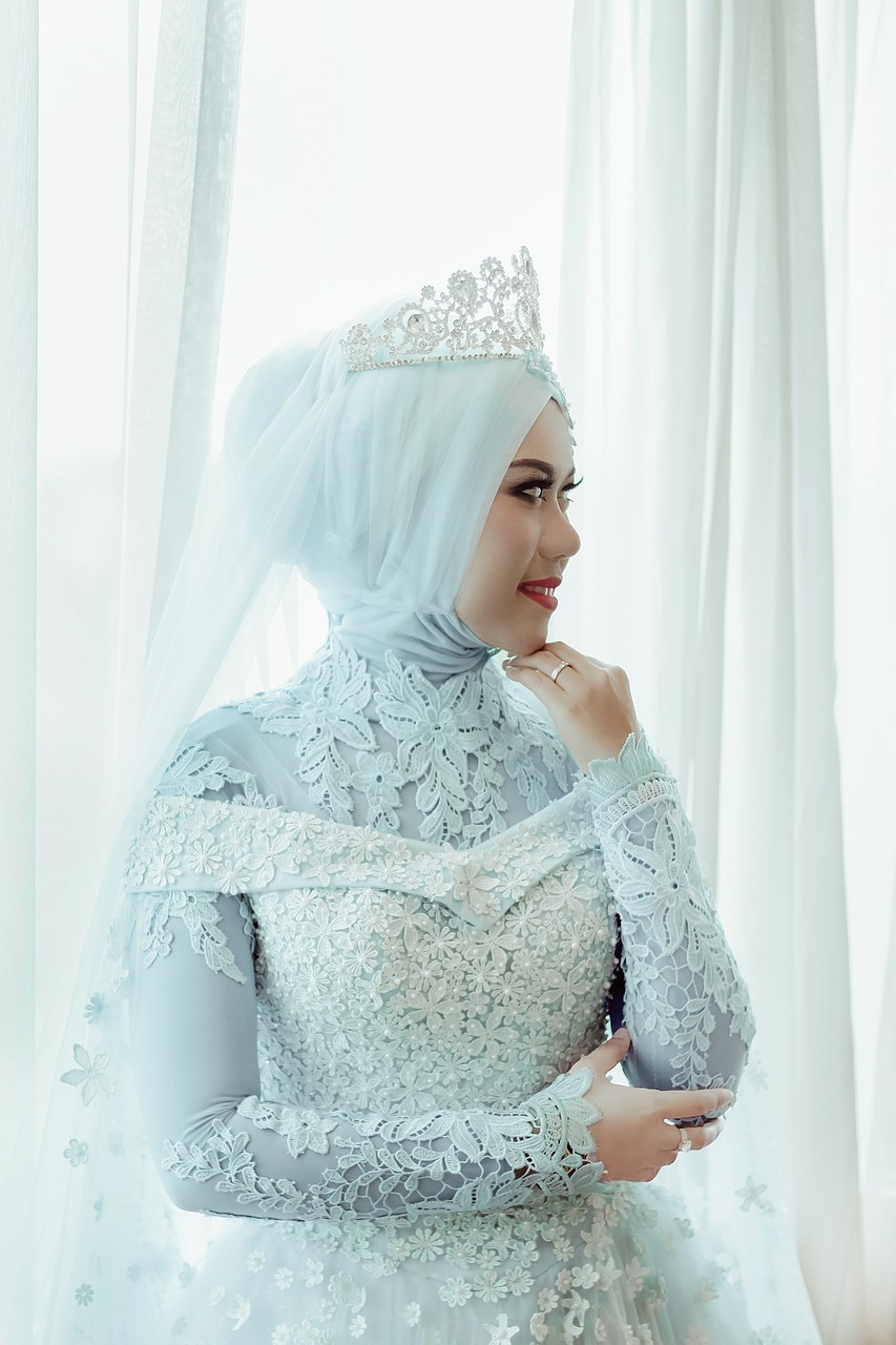 Image - wedding women dress hijab