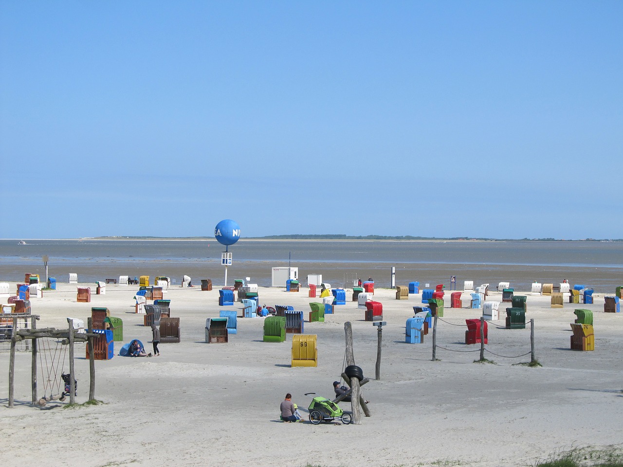 Image - dornumer siel north sea beach