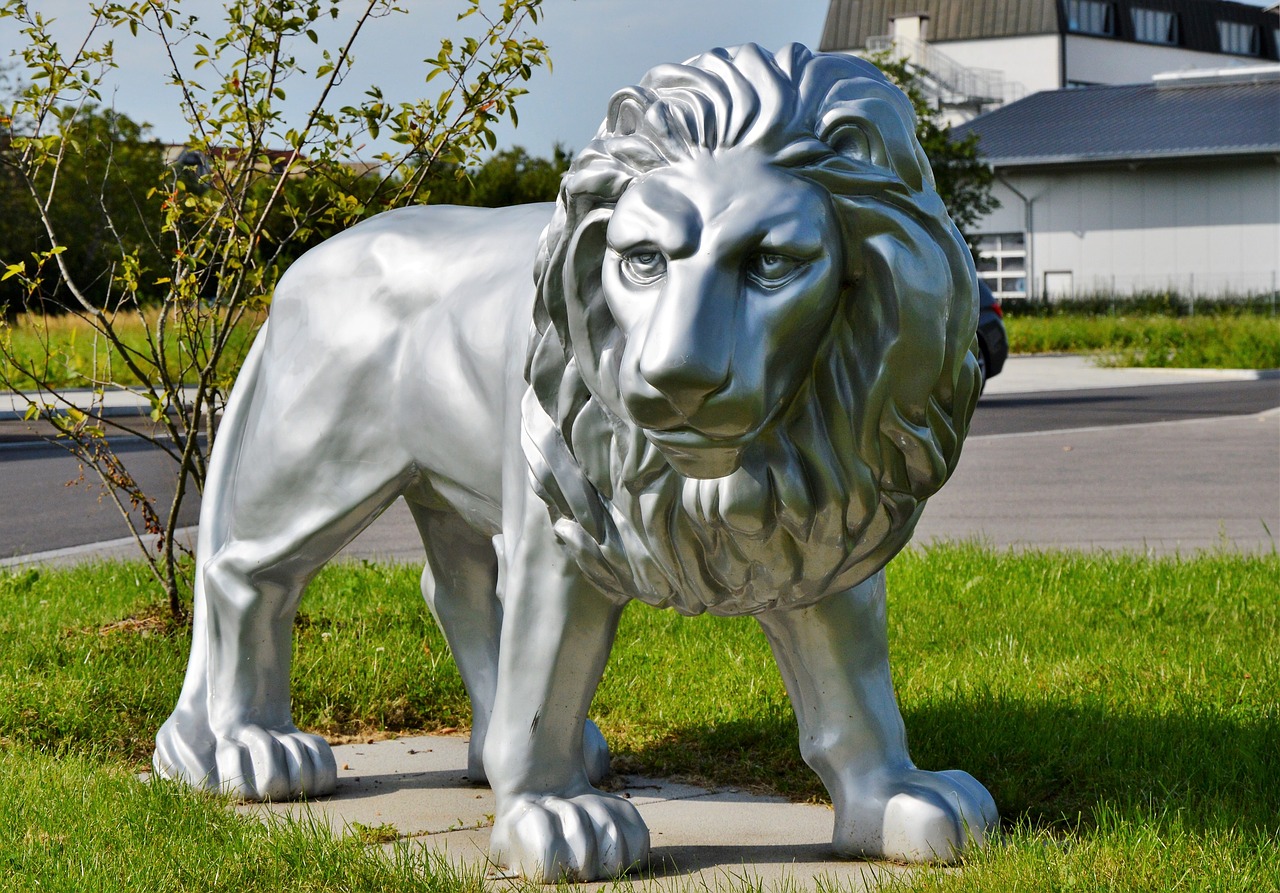 Image - lion sculpture figure