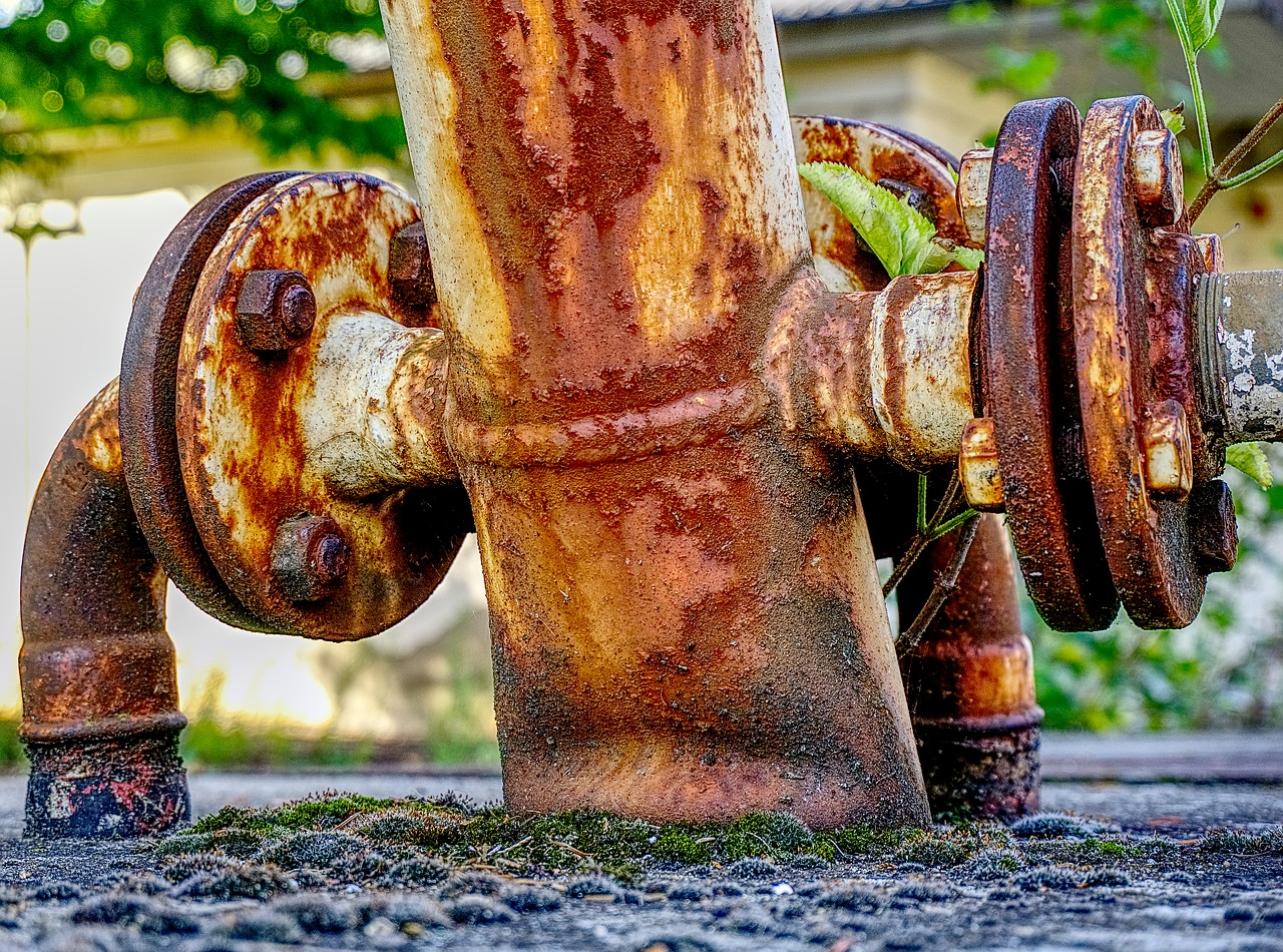 Image - tube line stainless broken old