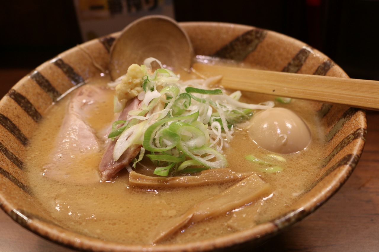 Image - ramen miso boiled egg miso ramen