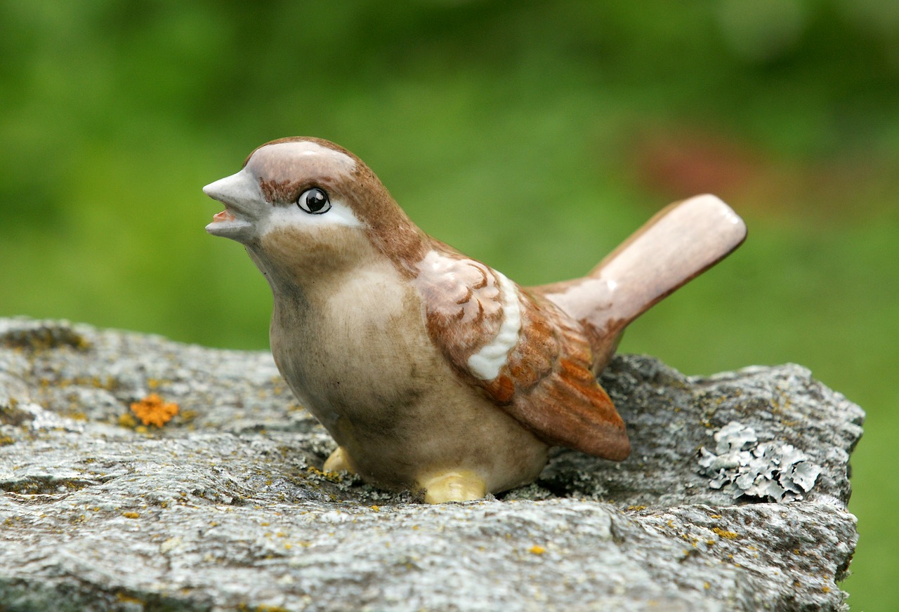 Image - bird stone art figure sculpture