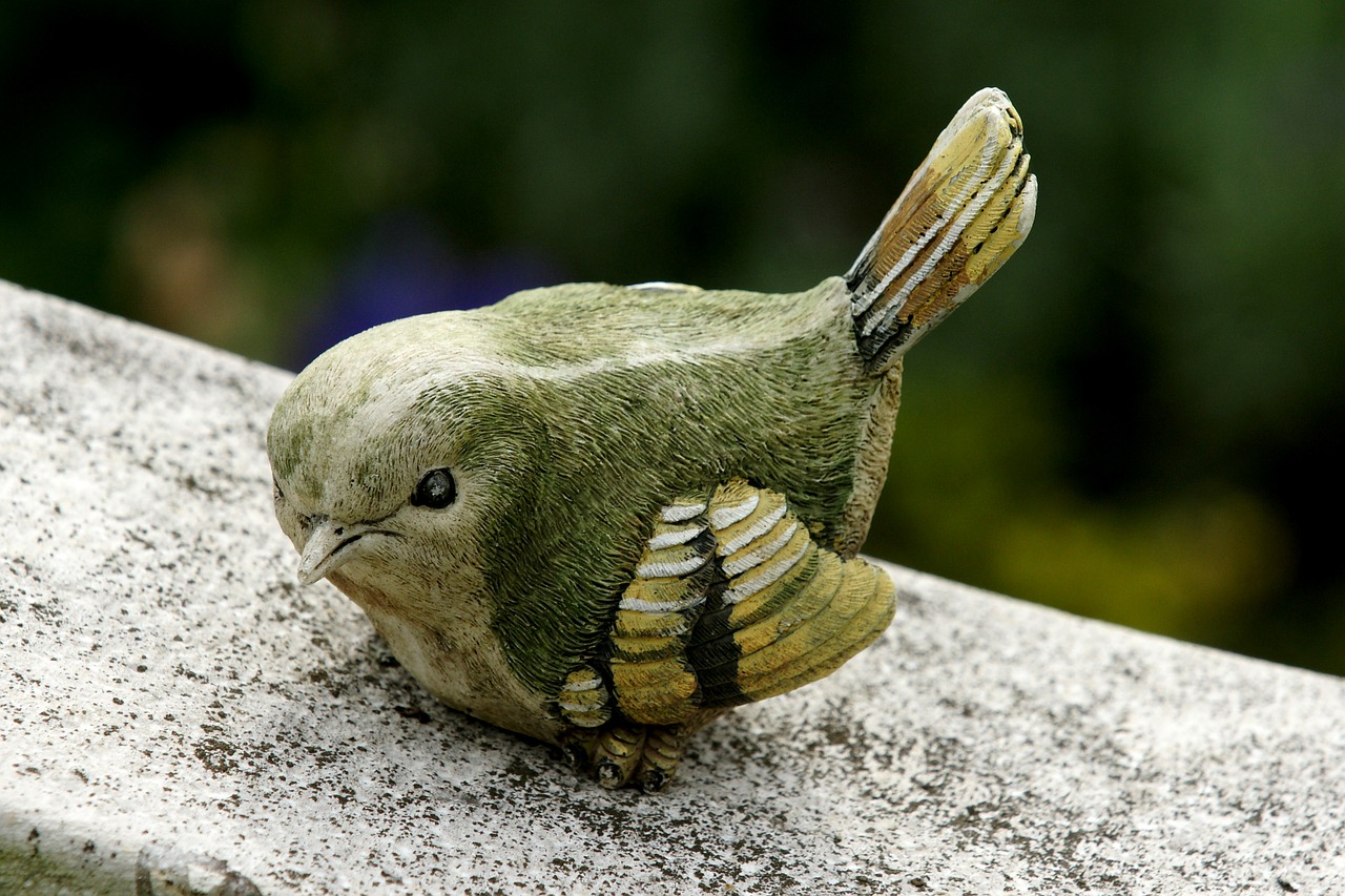 Image - bird stone art figure sculpture