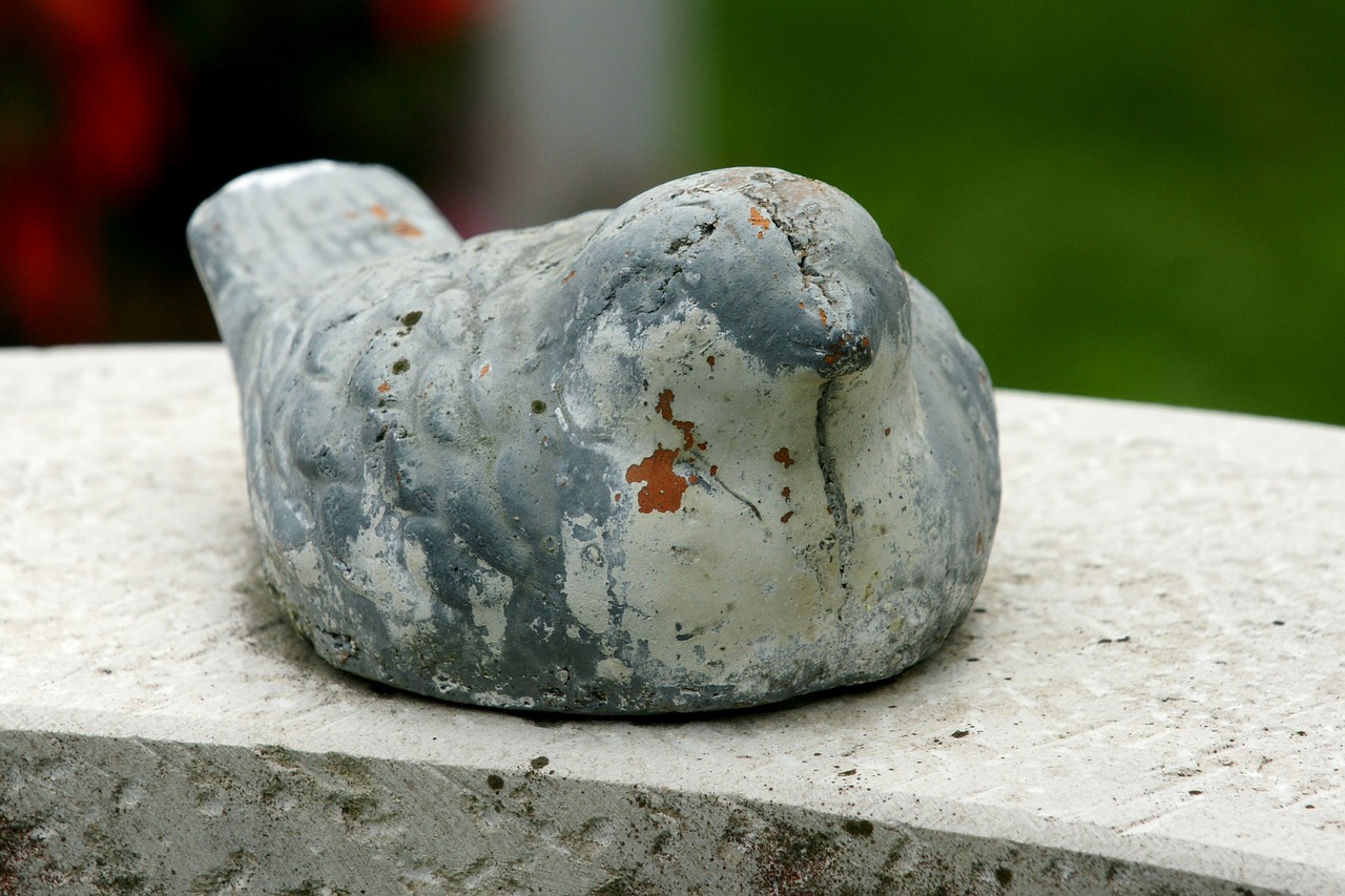 Image - bird stone art figure sculpture