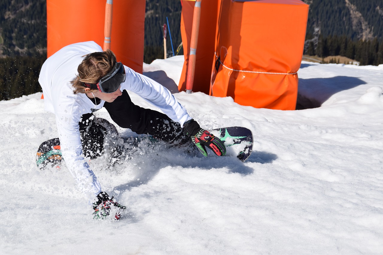 Image - snowboarding curve mountain summer