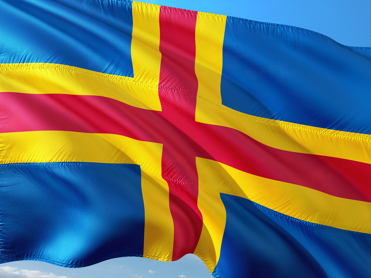 Image - international flag aaland