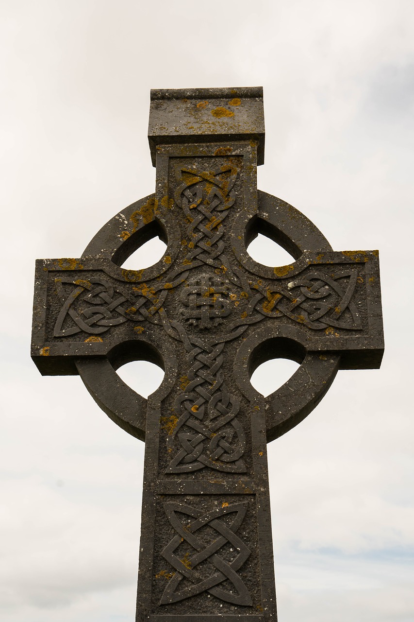 Image - cross ireland cemetery crosses