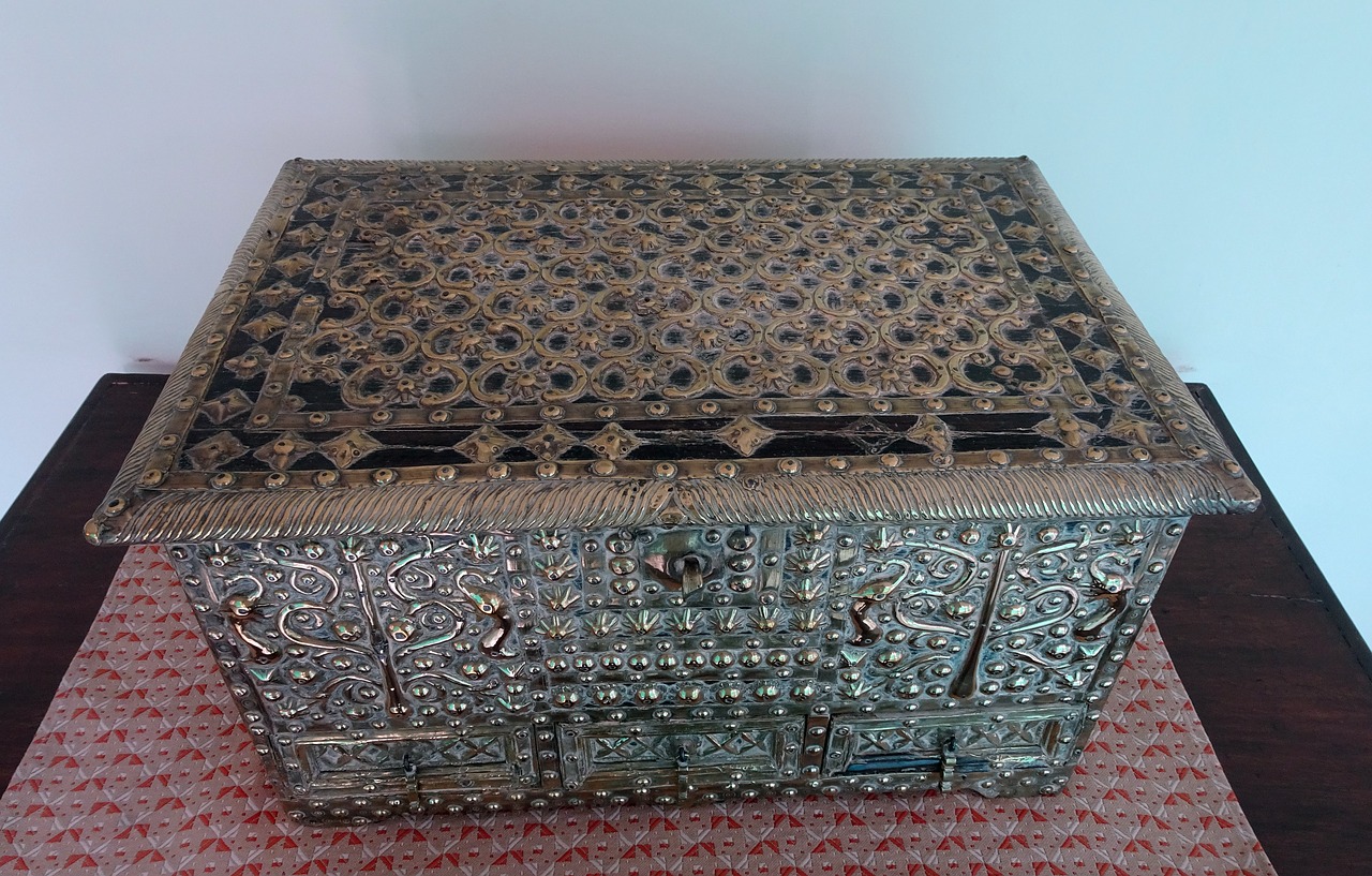 Image - jewel box jewllery box antique