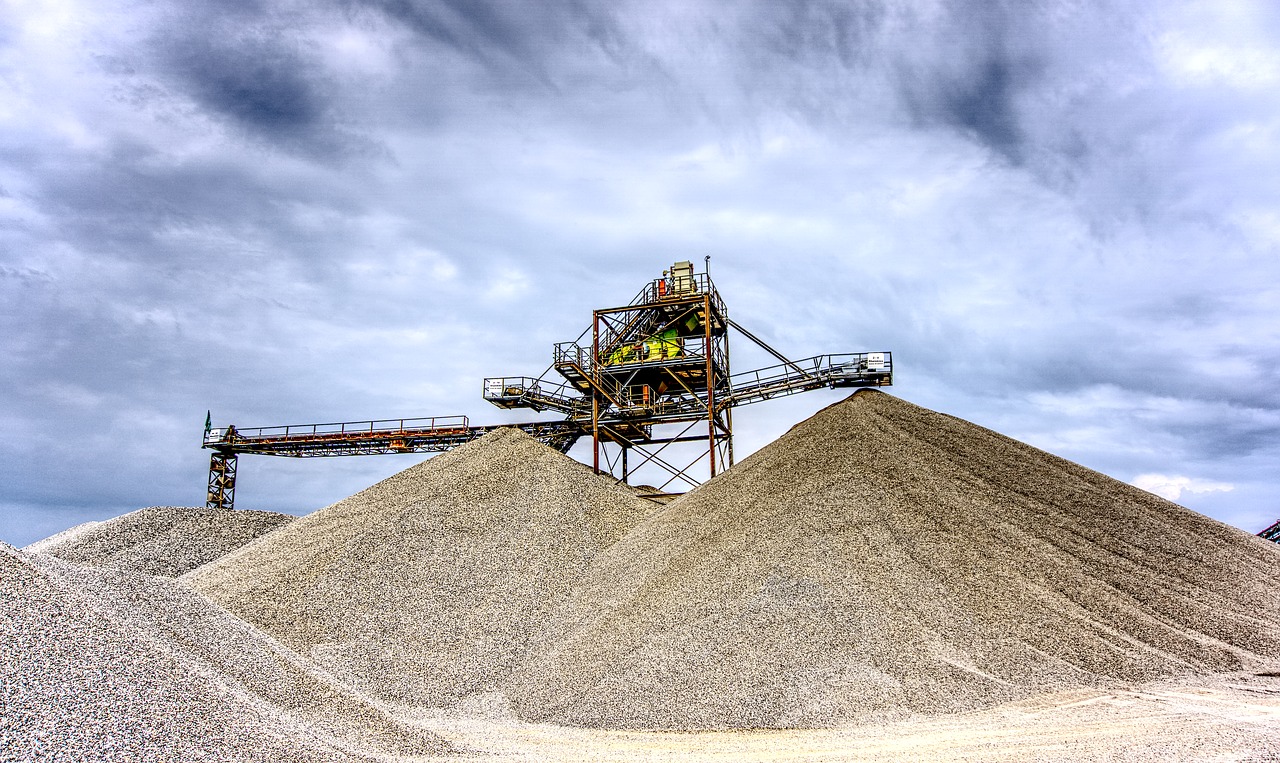 Image - kieswerk open pit mining