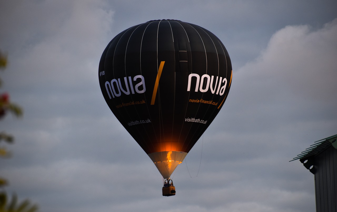 Image - balloon novia sky float air fun