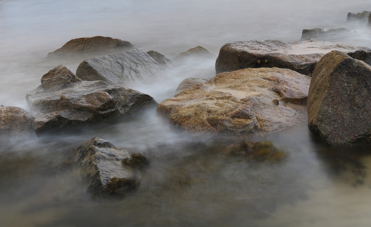 Image - sea surf water rock wave ocean