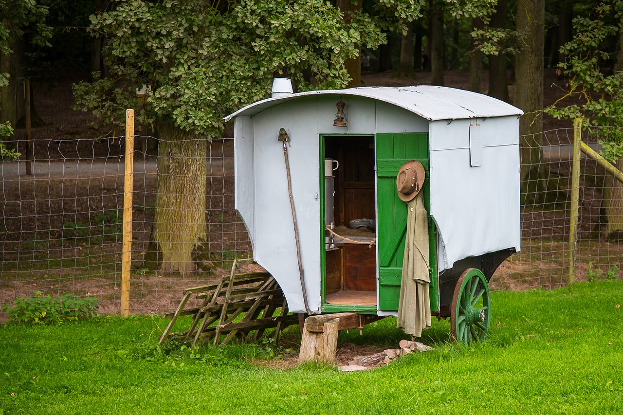 Image - schäfer caravan hut sheep breeding