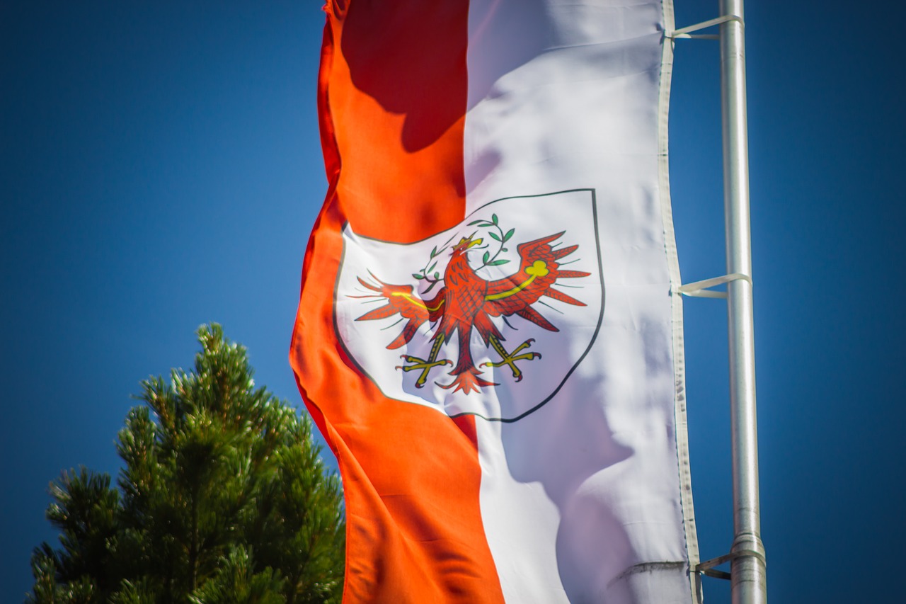 Image - flag tyrol adler summer blow