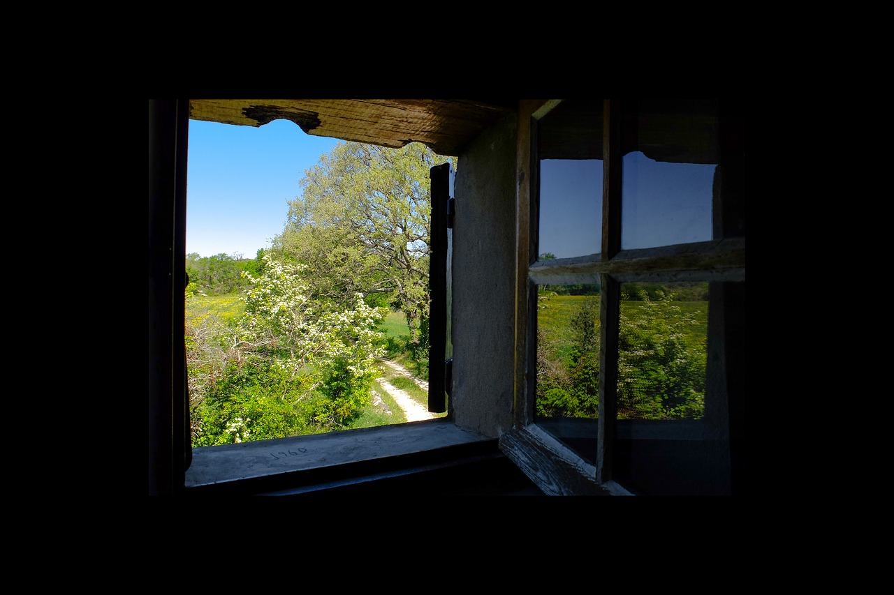 Image - window opening ancient land