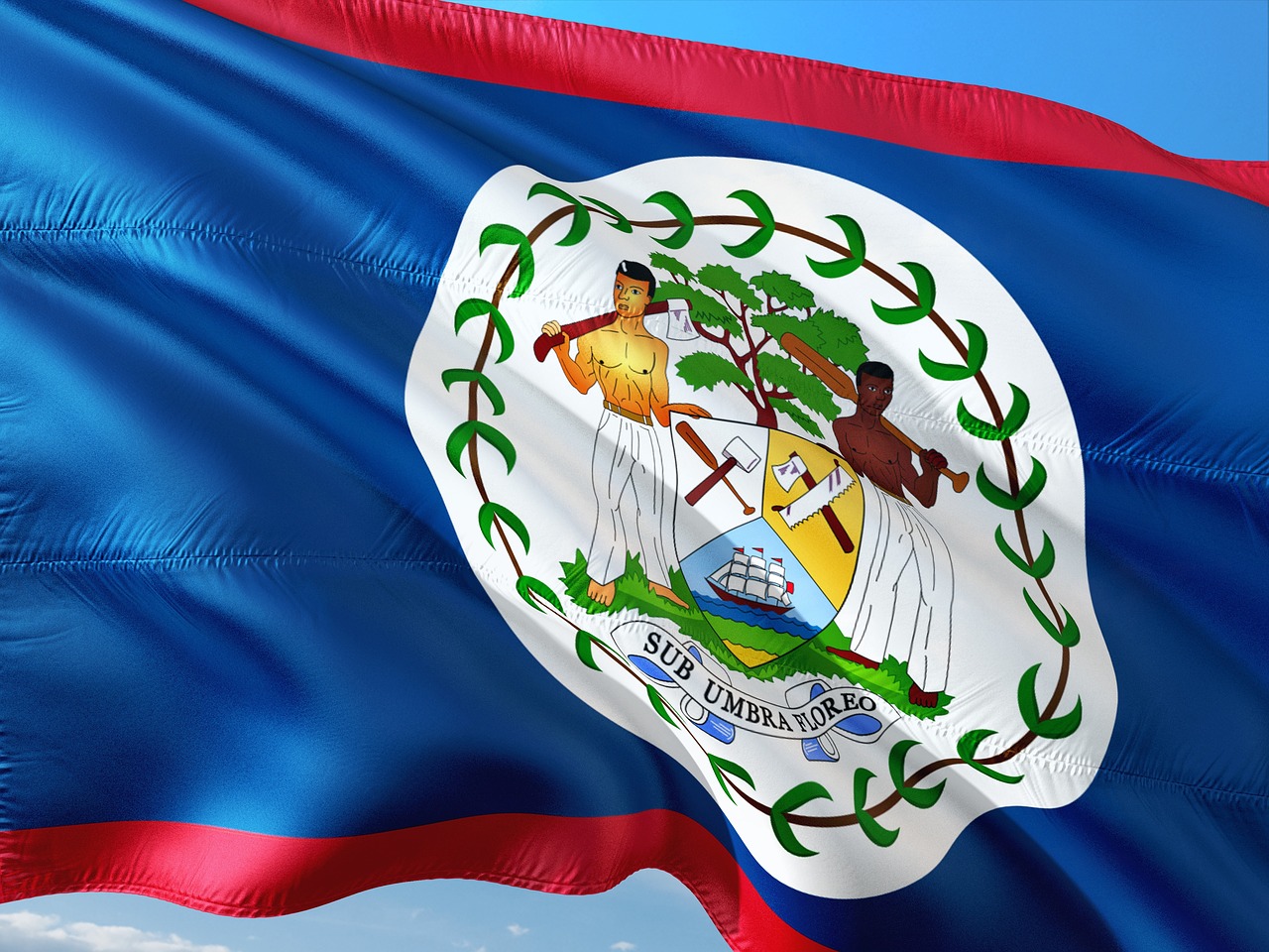 Image - international flag belize