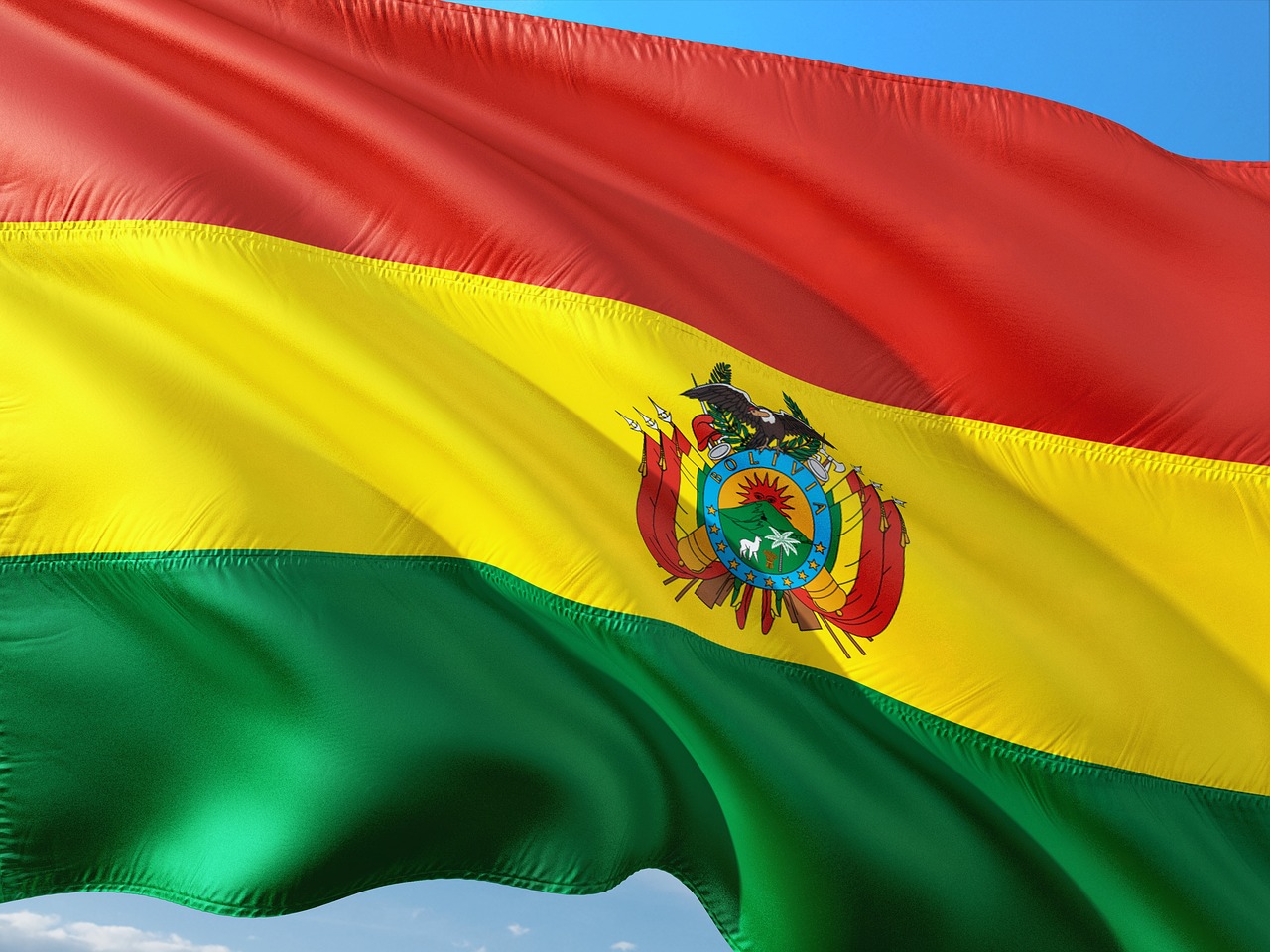 Image - international flag bolivia