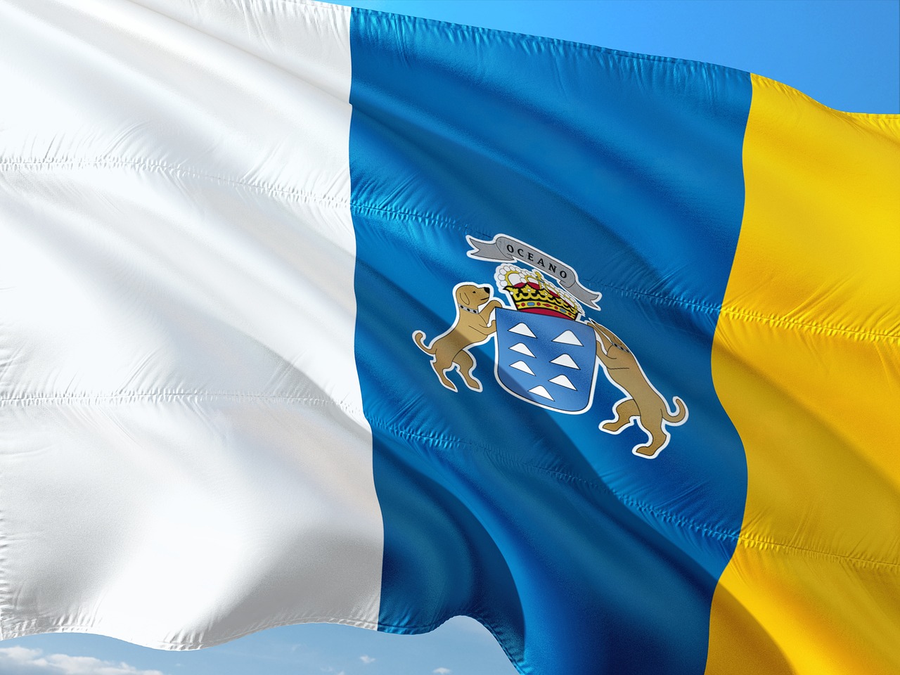 Image - international flag canary islands