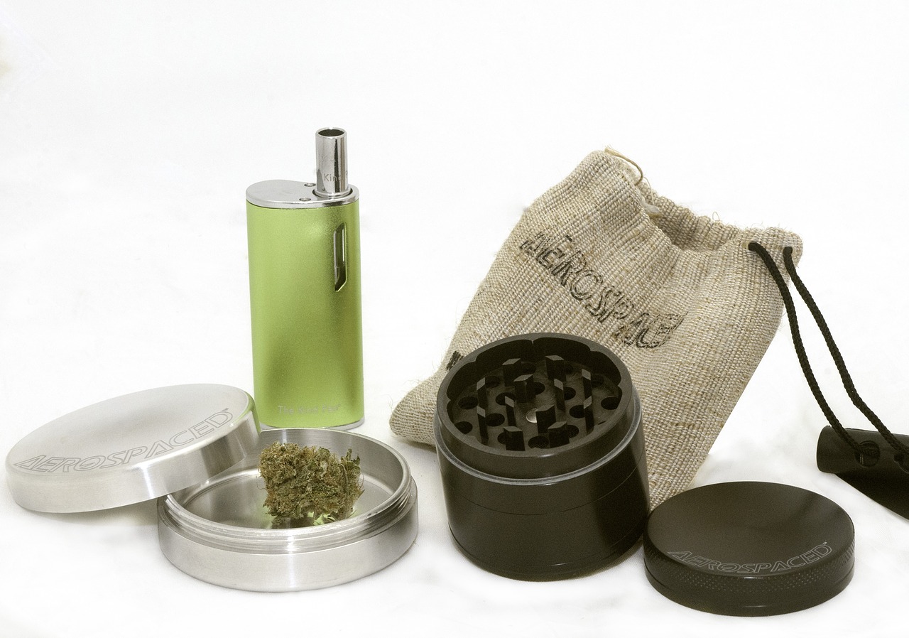 Image - marijuana cannabis bud grinder