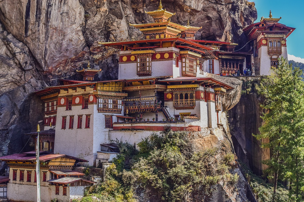 Image - tigers nest monastery bhutan