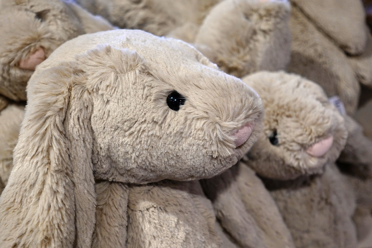 Image - toy fluffy rabbit stuffed bunny
