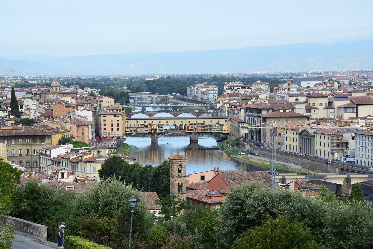 Image - florence ponte vecchio river arno