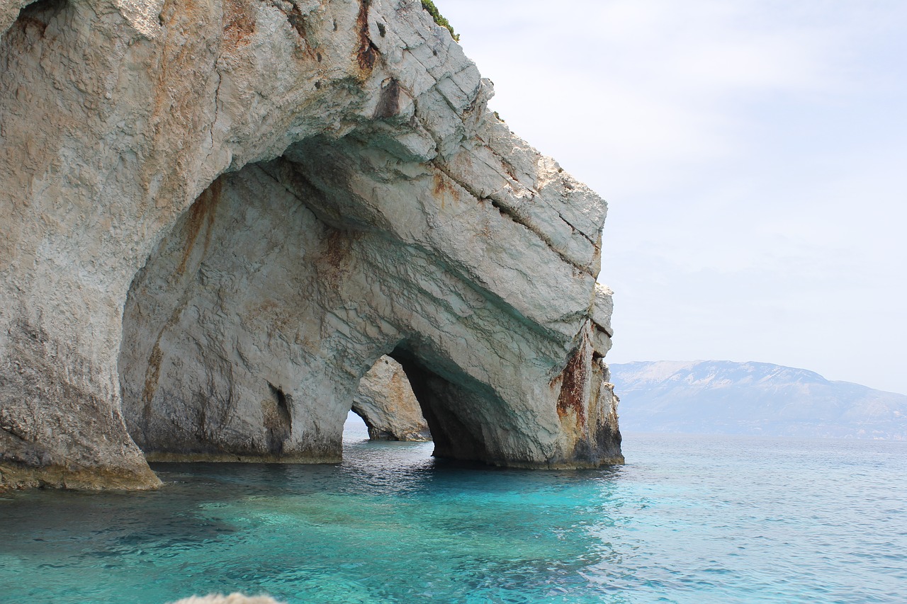 Image - cave on the water zakynthos greece