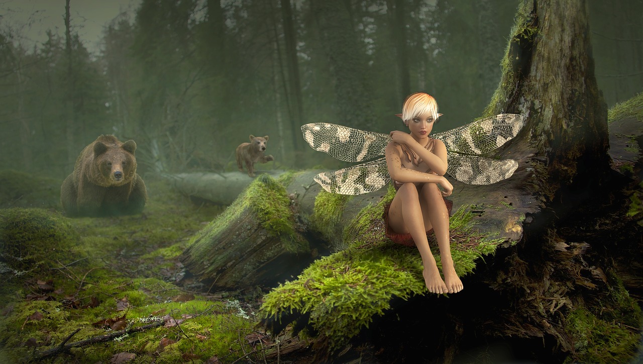 Image - fairy tales fantasy forest elf