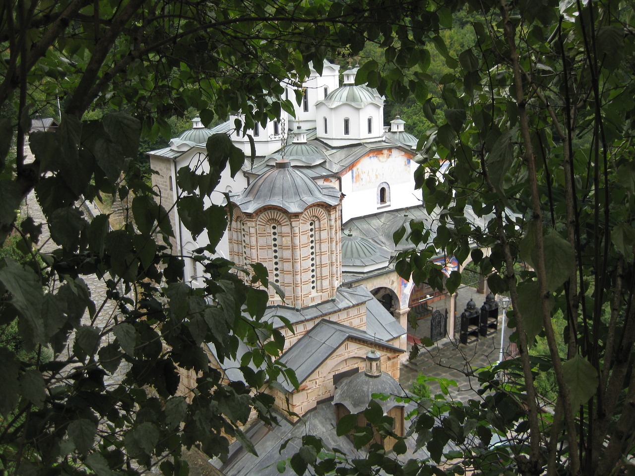 Image - monastery macedonia threes view