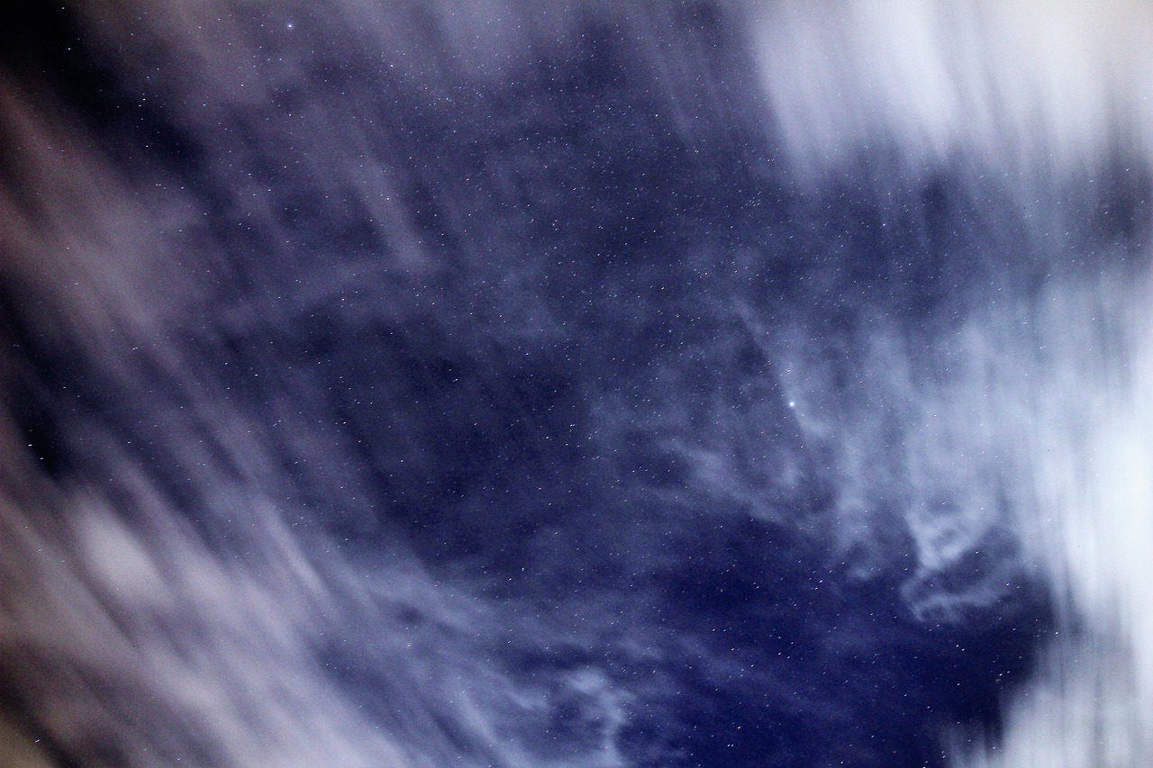 Image - the night sky star scenery