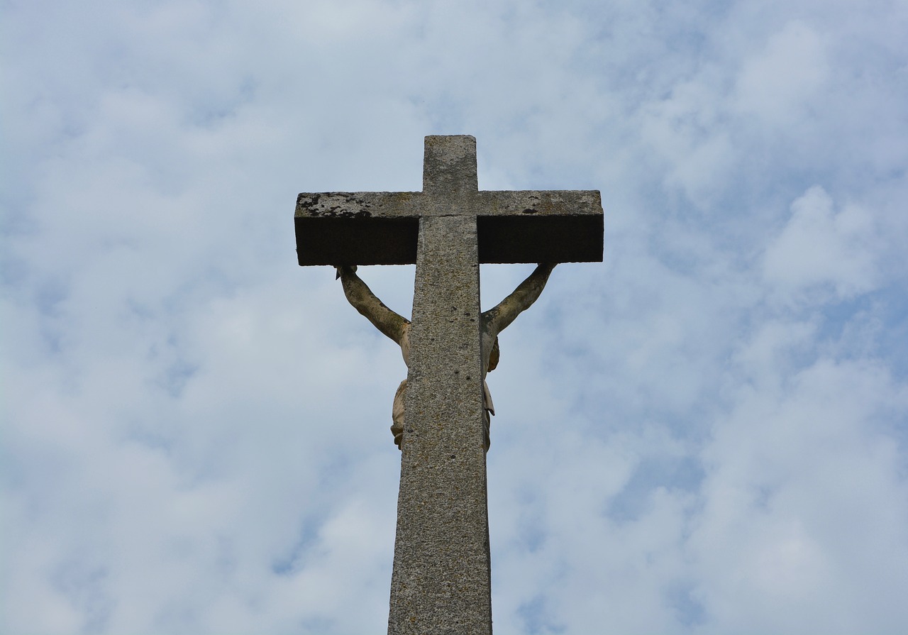 Image - cross of jesus cross stone monument