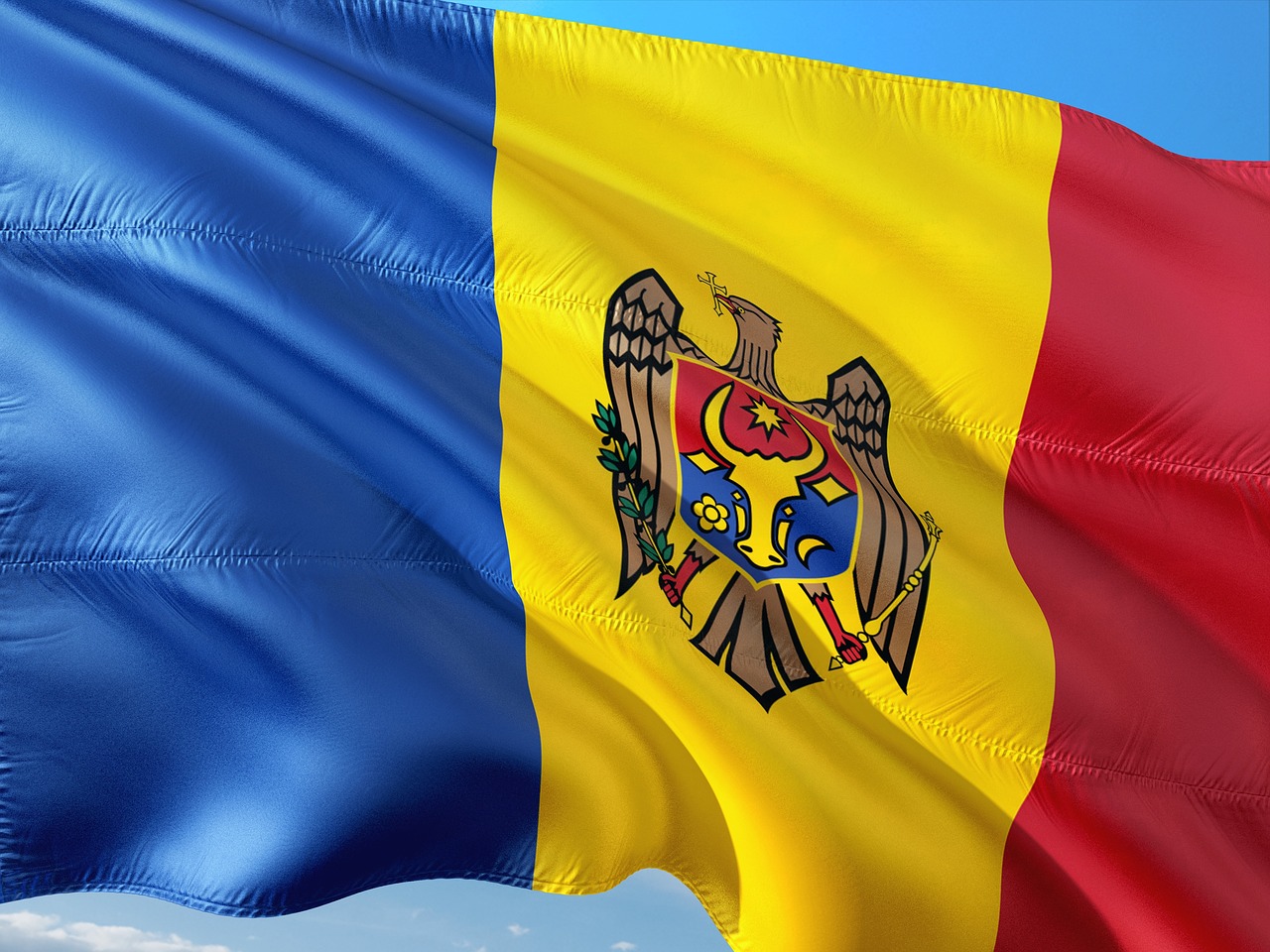 Image - international flag moldova