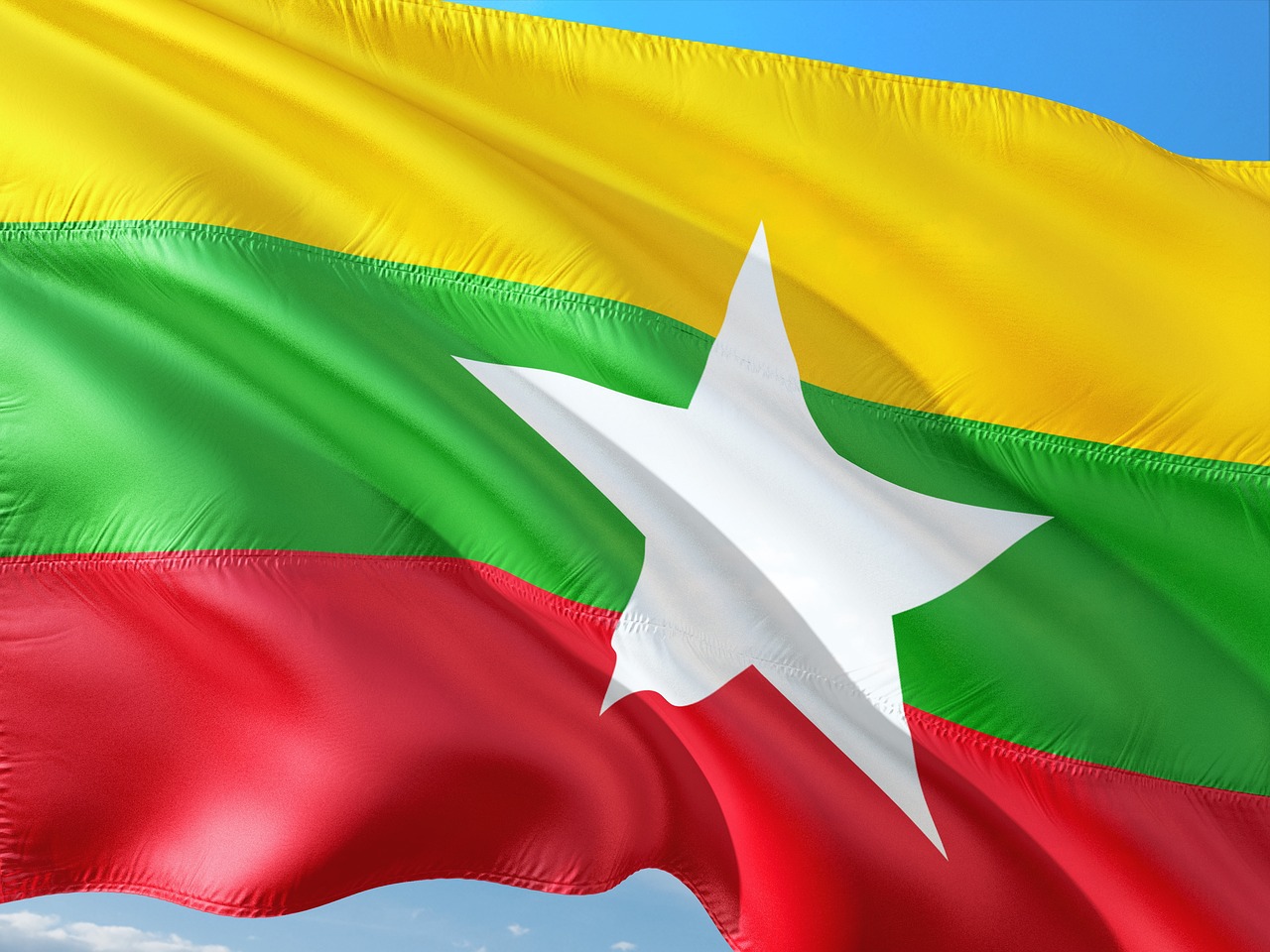 Image - international flag myanmar