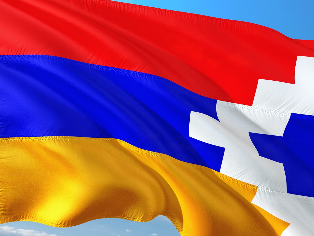 Image - international flag nagorno karabakh