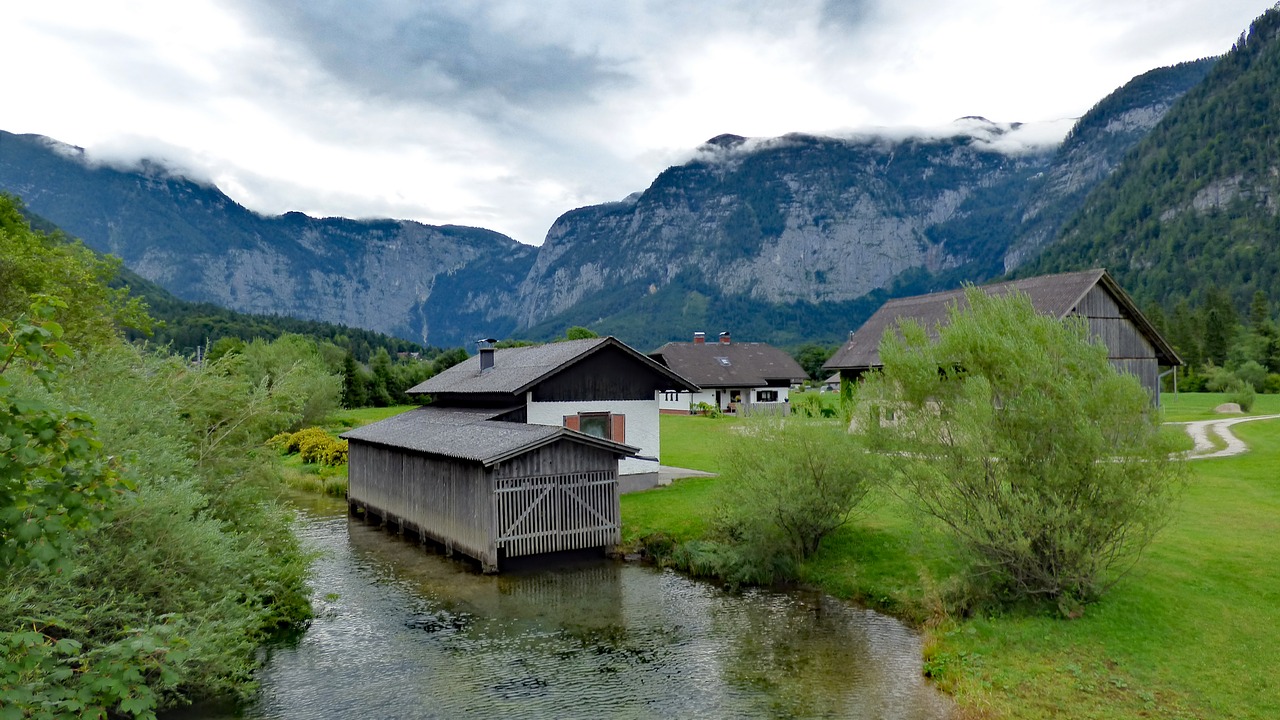 Image - obertraun austria mountains alps