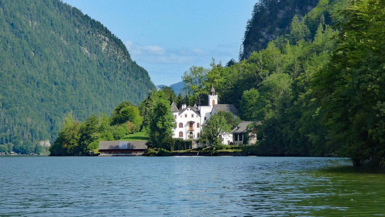 Image - obertraun austria schloss grub