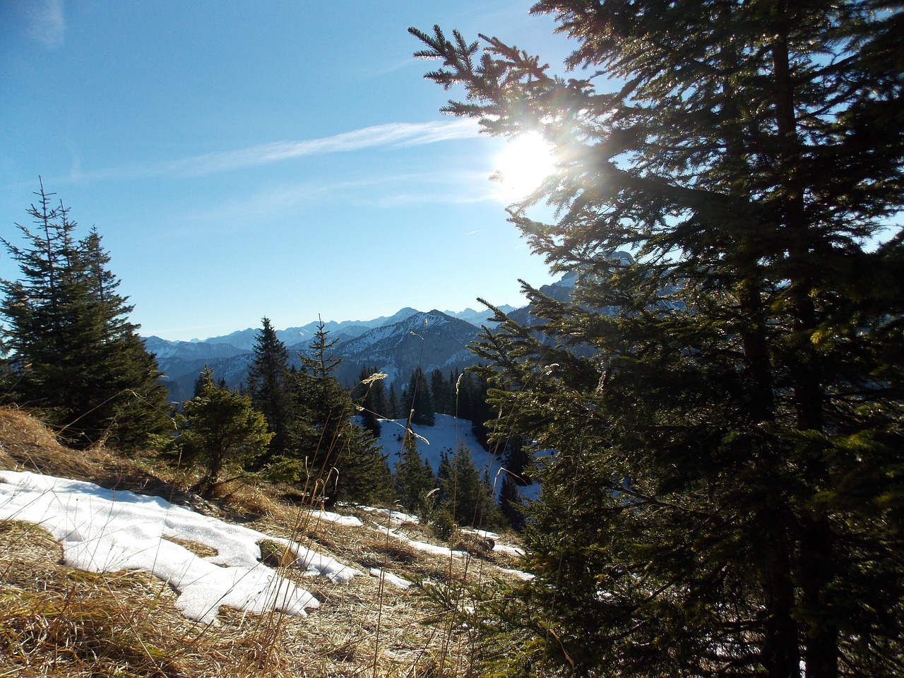 Image - allgäu mountains view snow