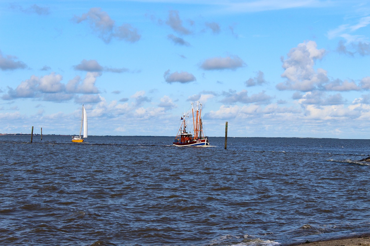 Image - shrimp cutter north sea port