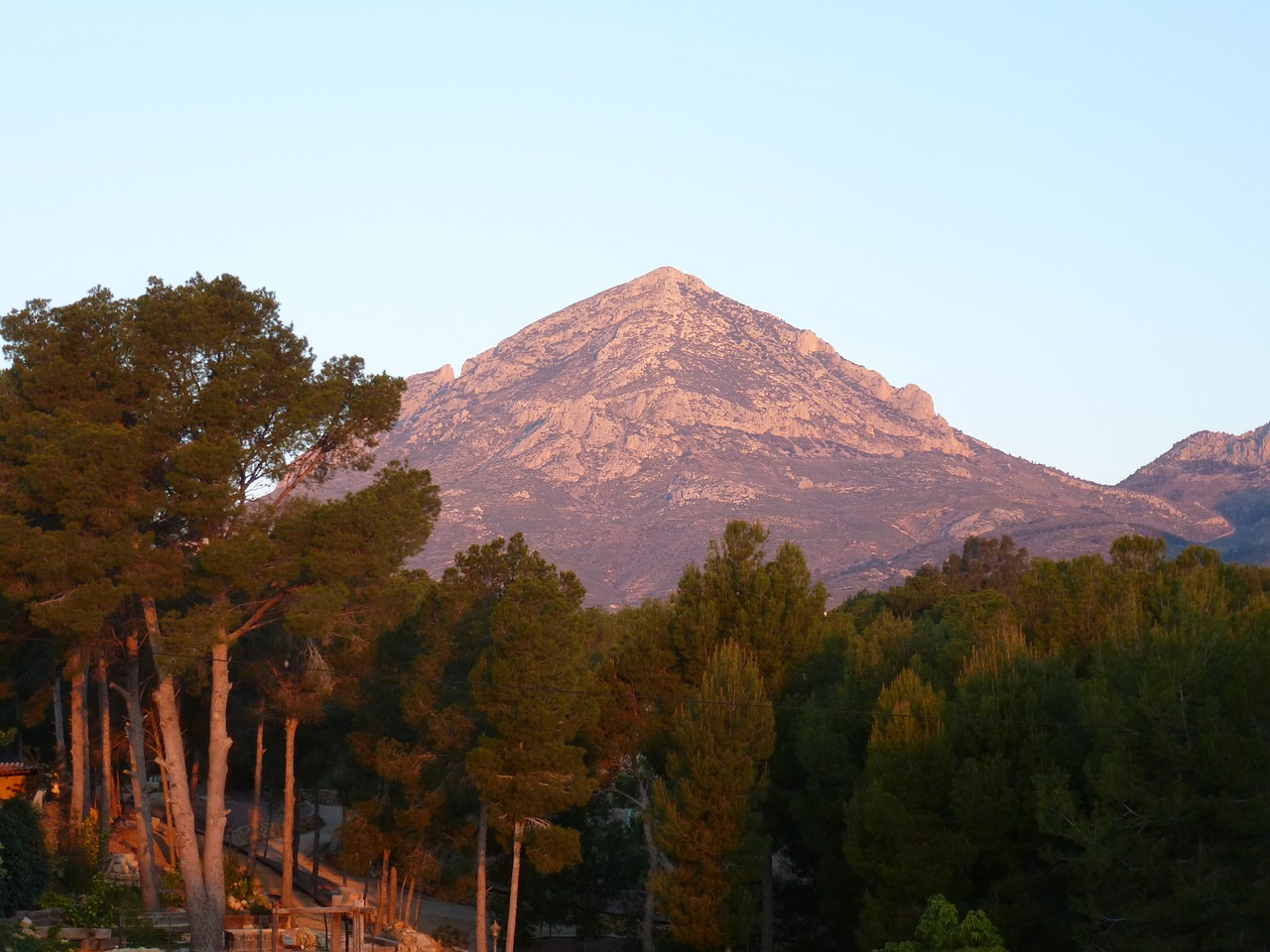 Image - mountain la nucia spain