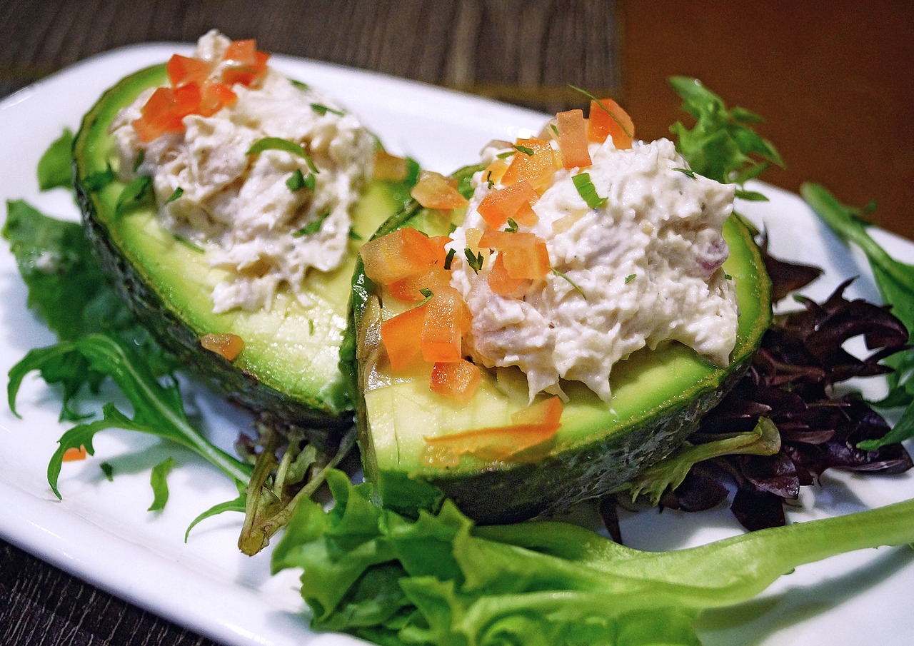 Image - salad avocado starter green