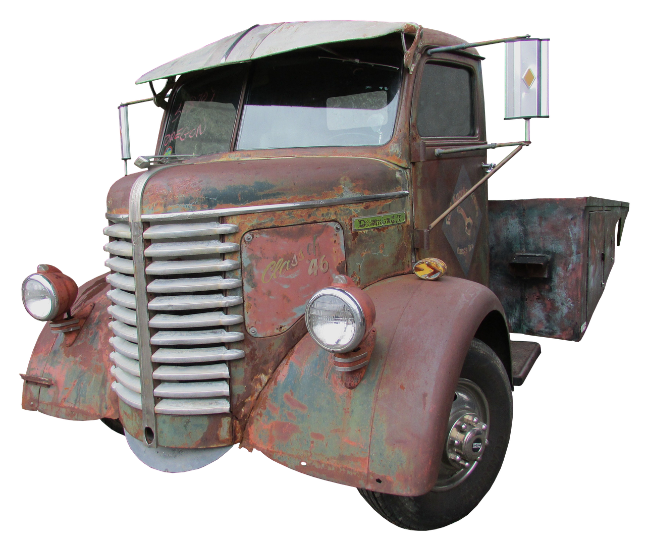 Image - truck wreck antique oldtimer scrap