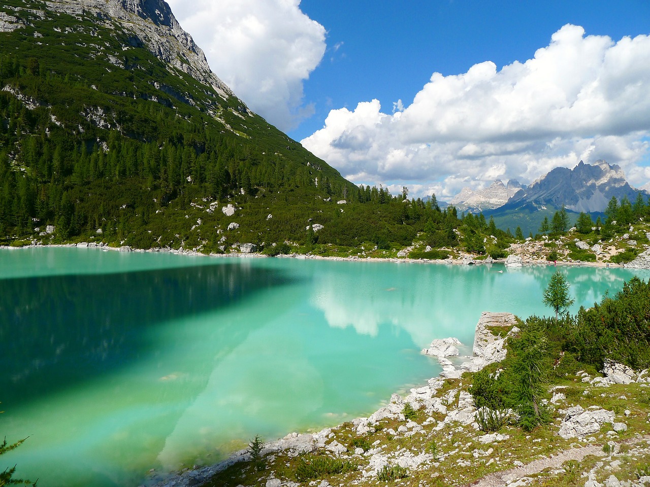 Image - lake bergsee mountain lake