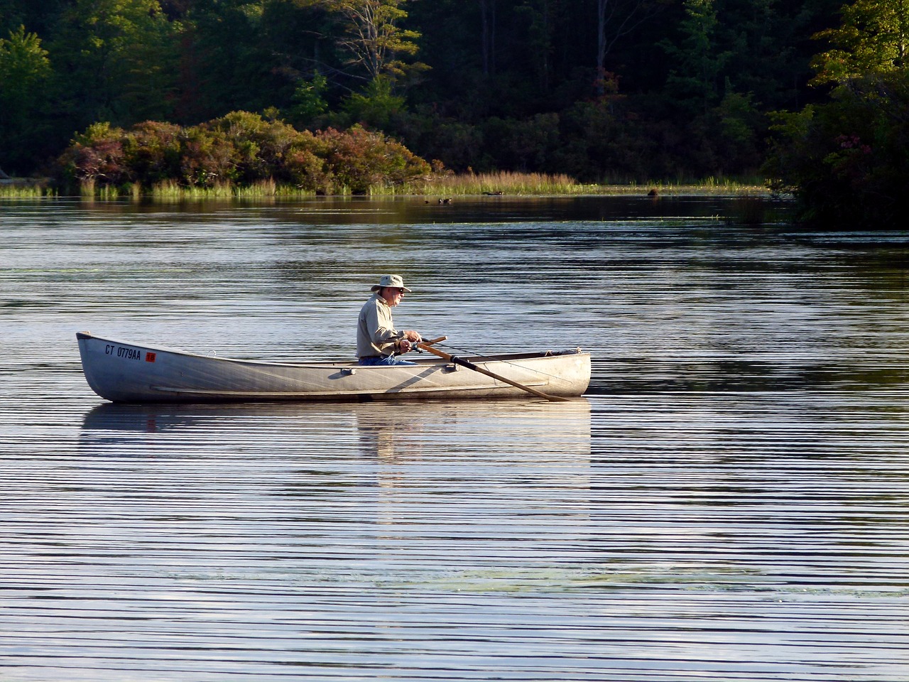 Image - boat rowing rowboat fishing row