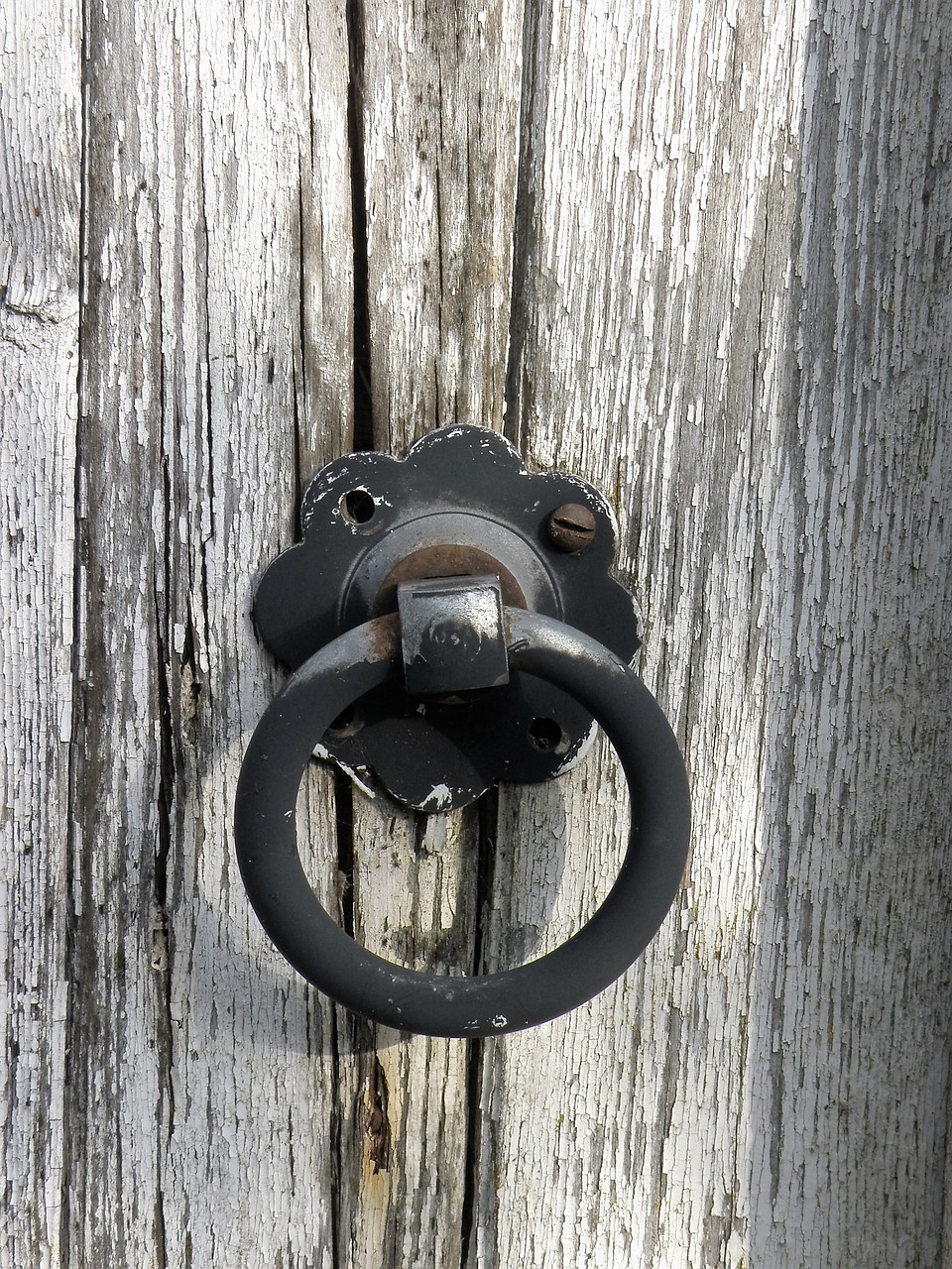 Image - door knob handle wood