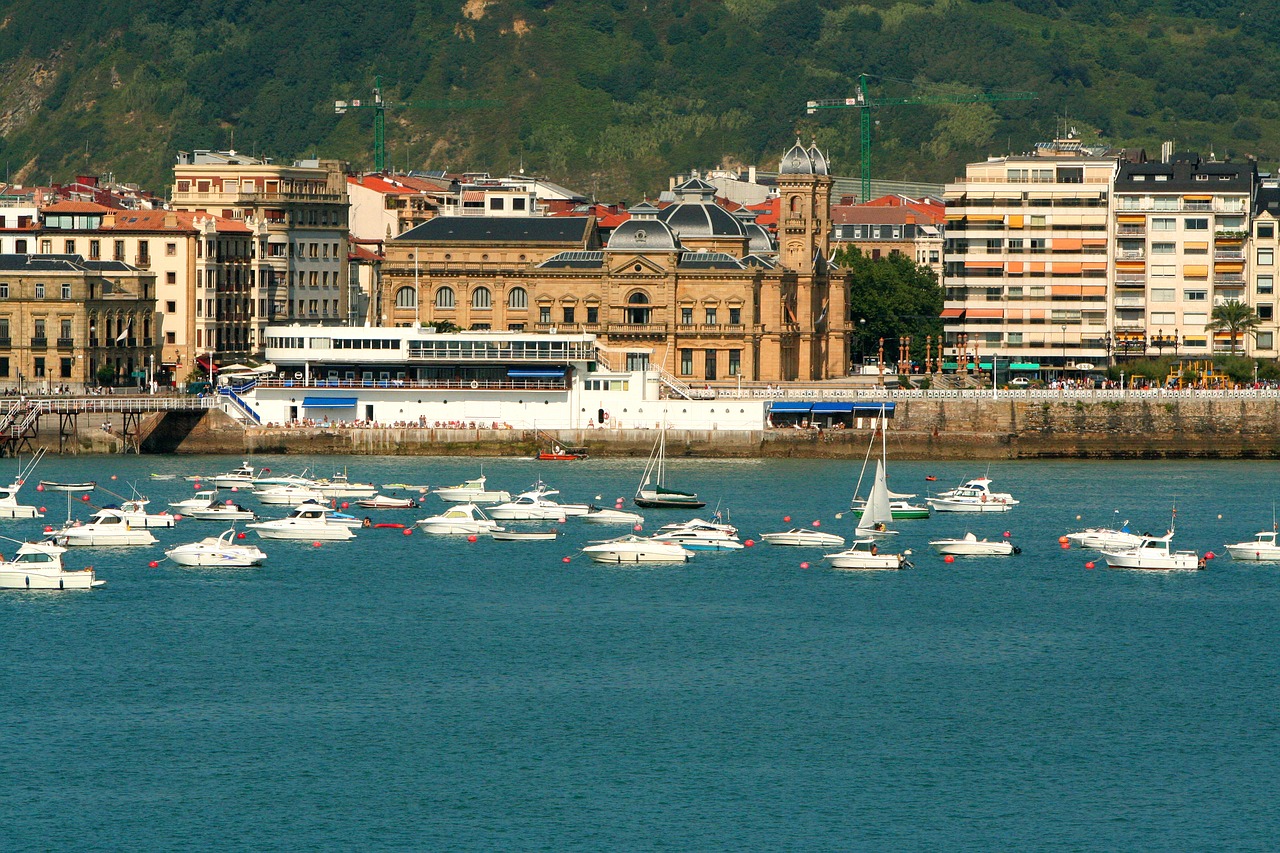 Image - san sebastian spain port beach