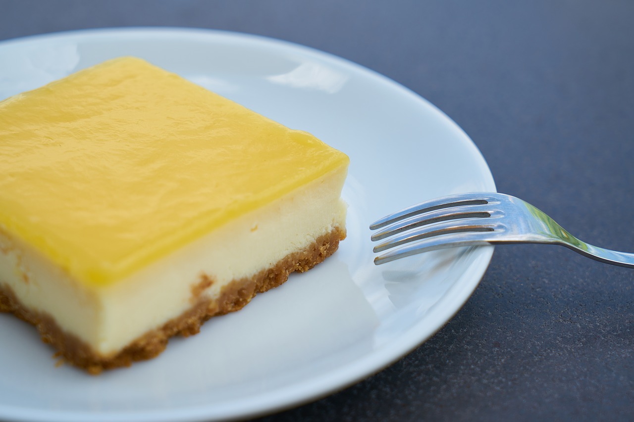 Image - cake lemon sweet yellow food