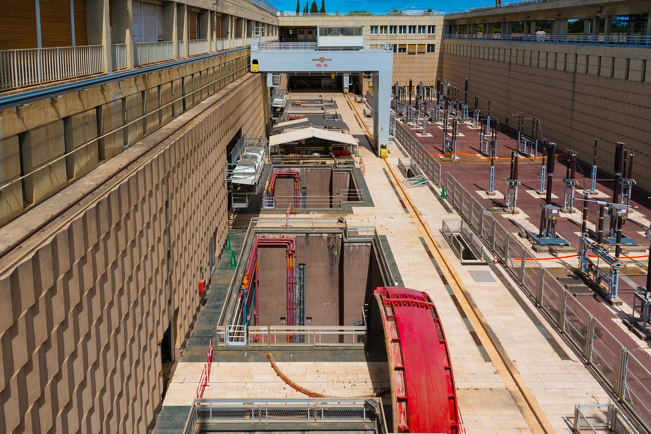 Image - hydro electric power plant factory