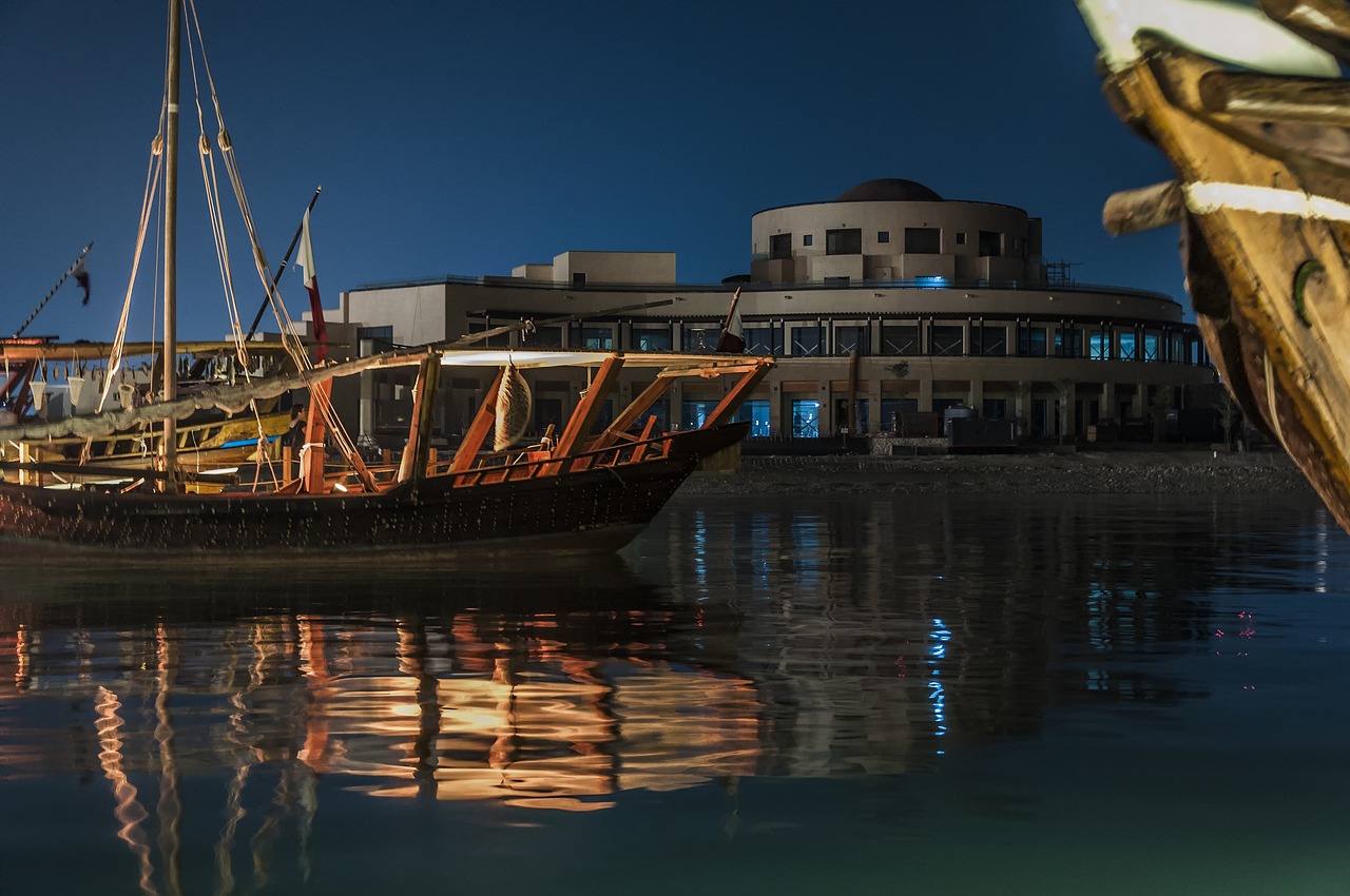 Image - qatar dhow festival boat katara